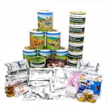 Emergency package for 10 days of emergency supplies